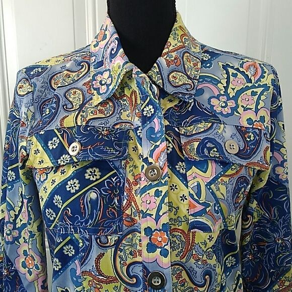 LH Sport Paisley & Floral print jacket - Picture 2 of 8